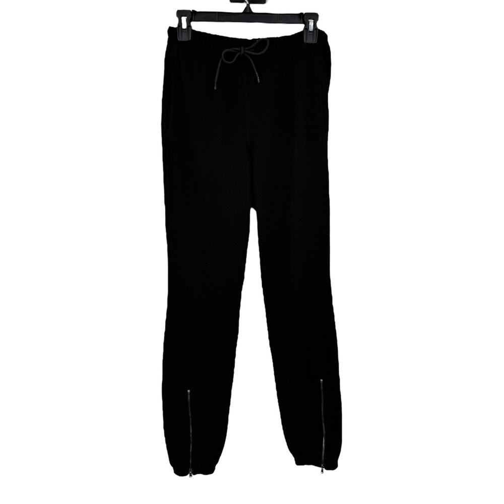 Cotton Citizen Milan zip hem jogger pants black size Small S - Picture 2 of 8